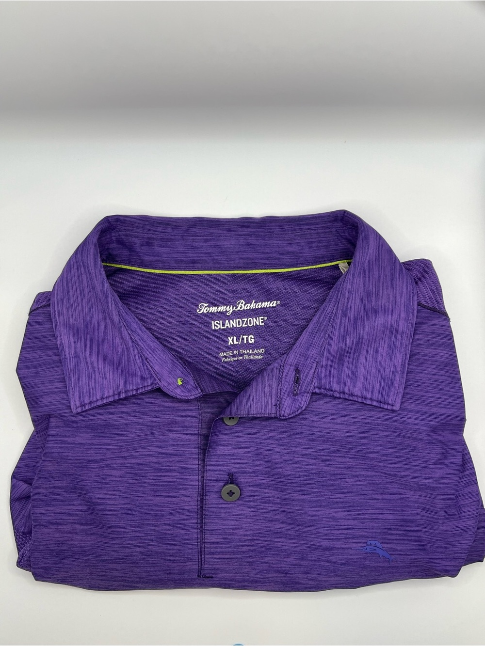 Tommy Bahama Men's Island Zone Performance Polo Shirt, Purple, Size XL
